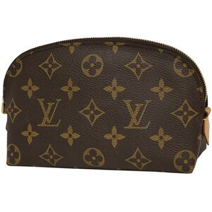 Louis Vuitton Cosmetic Makeup Pouch Monogram Brown
